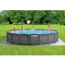 Intex Frame Pool Prism Greywood Ø 549 x 122 cm - 1 ks