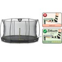EXIT Toys Trampolino Silhouette Ground Ø 244 cm - Black