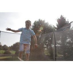 EXIT Toys Trampolino Silhouette Ground Ø 244 cm - Black