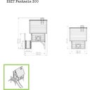 EXIT Toys Maisonnette en Bois Fantasia 300 - Nature