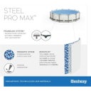 Piscine Steel Pro MAX™ Ø 305 x 76 cm - Ensemble + Filtre