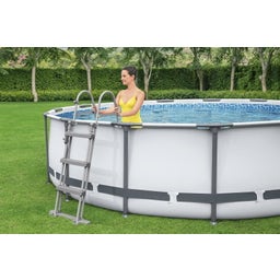 Frame Pool Set Steel Pro MAX™ Ø 366 x 100 cm inkl. Filterpump
