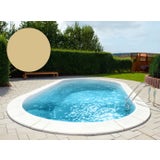 Lona de Piscina Retangular 700 x 350 x 150 cm - Areia