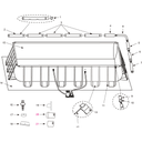 Ultra Quadra XTR Frame Pool 549 x 274 x 132 cm - Zonder pomp en accessoires