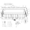 Ultra Quadra XTR Frame Pool 549 x 274 x 132 cm - Zonder pomp en accessoires