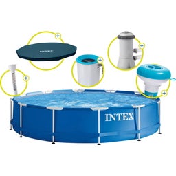 Ultra Quadra XTR Frame Pool 549 x 274 x 132 cm - Zonder pomp en accessoires