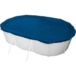 Bâche d'Été pour Piscine Ovale 640 x 360 cm - Bâche d'été
