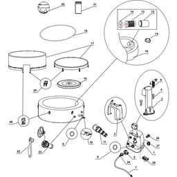 Ricambi Intex Pure-Spa Bubble - Piccola